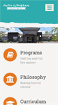 Mobile Screenshot of faithpreschoollv.org